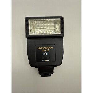 Quantaray QA-25 Flash Unit Complete Tested Working‎